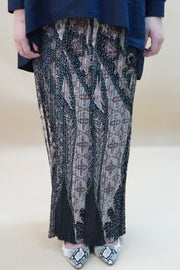 Pleated Batik Skirt V2