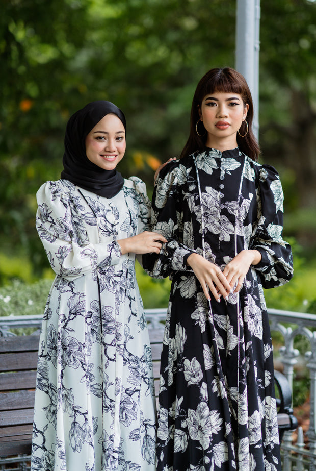 The Illusion of Yin & Yang Dress