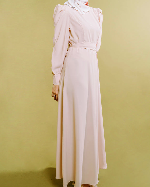 Naqiyah Square Neck Maxi Dress