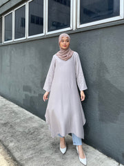 Rayon Midi Dress