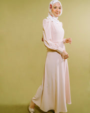 Naqiyah Square Neck Maxi Dress