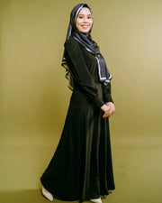 Naqiyah Square Neck Maxi Dress