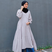 Rayon Tiered Dress