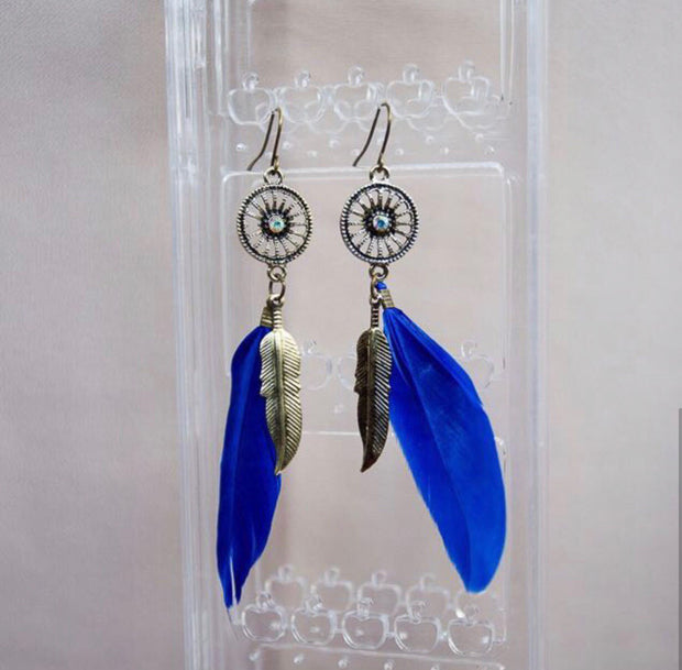 Sahir Feather Earrings