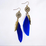 Sahir Feather Earrings